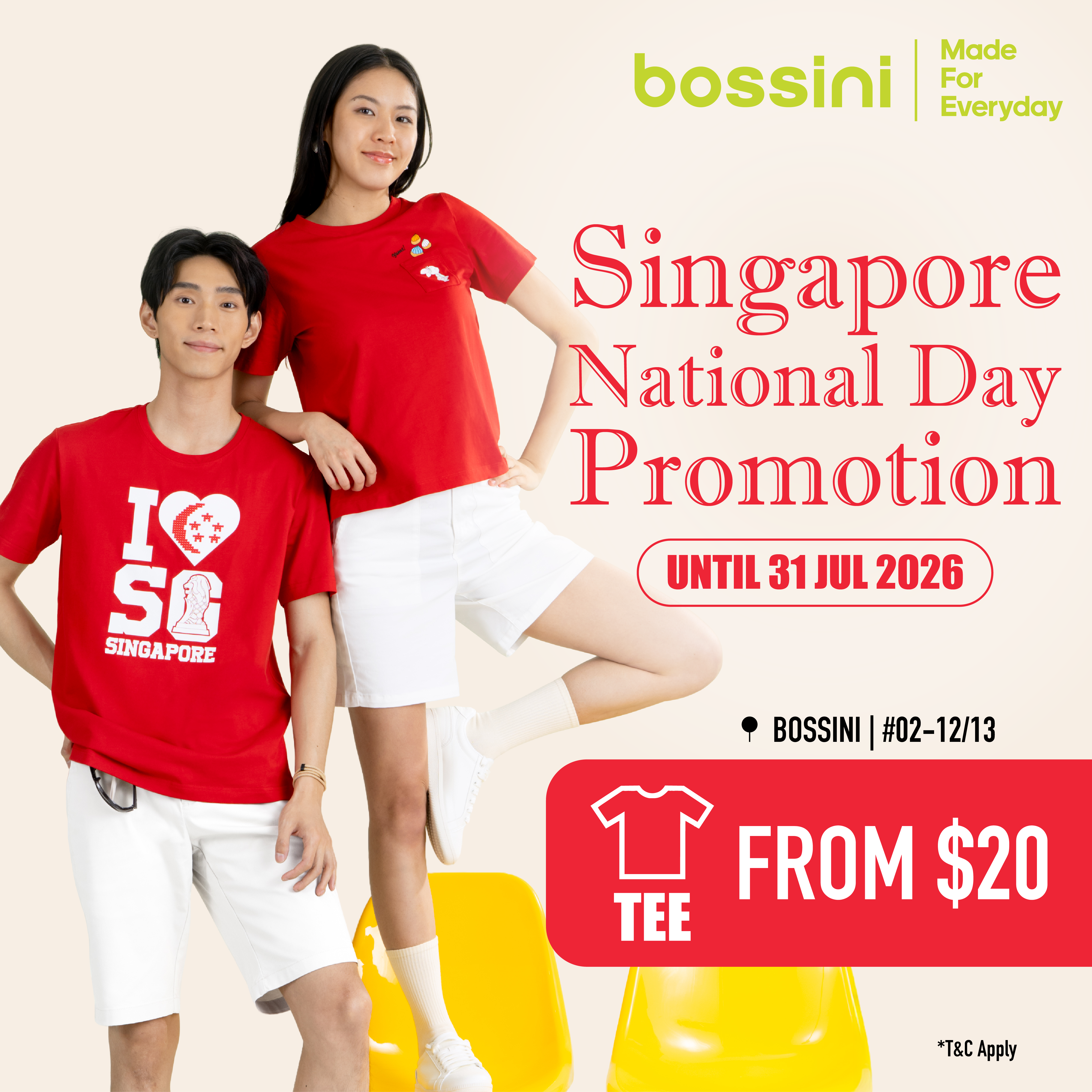 Singapore National Day Collection Promotion